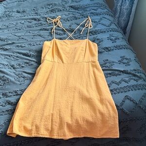 Old Navy Yellow Mini Dress